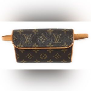 Louis Vuitton Pochette Florentine Shoulder Bag, waist Bag, Bam Bag-Small